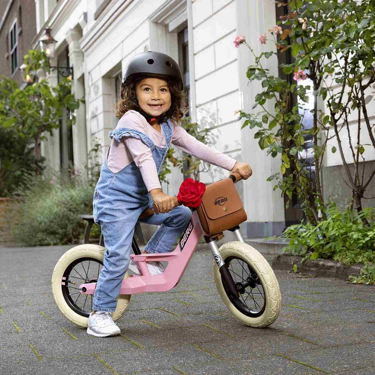 BERG Laufrad Biky Retro rosa 12" – Bild 7