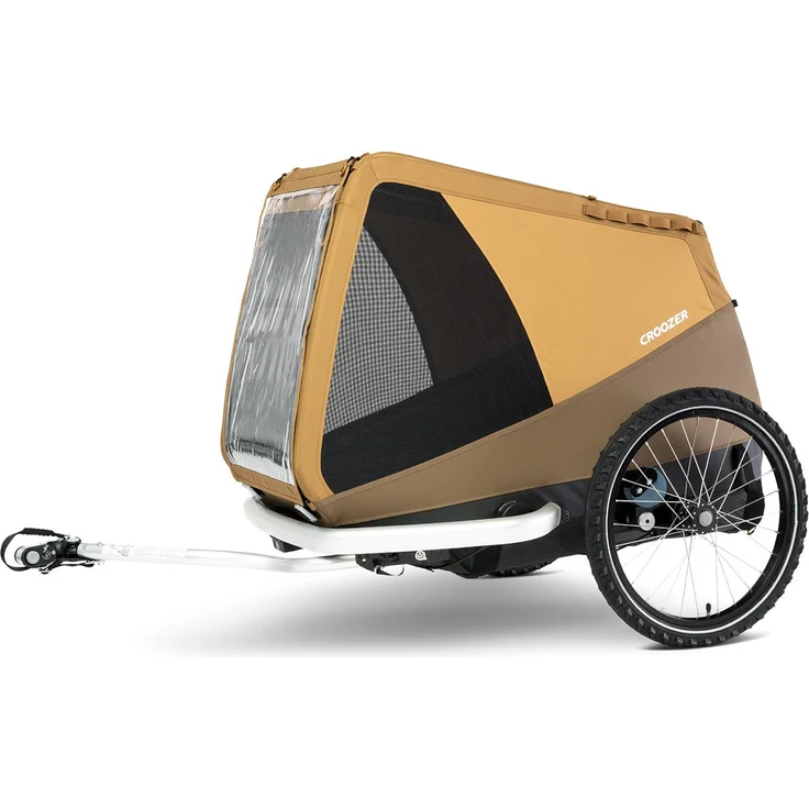 Croozer 'Dog Mikke' Hundeanhänger Sundown Yellow – Bild 1
