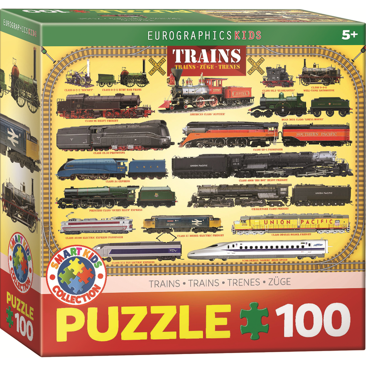 Eurographics 6100-0090 Züge 100 Teile Puzzle