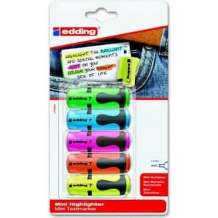 Edding 5 Textmarker mini – Bild 1