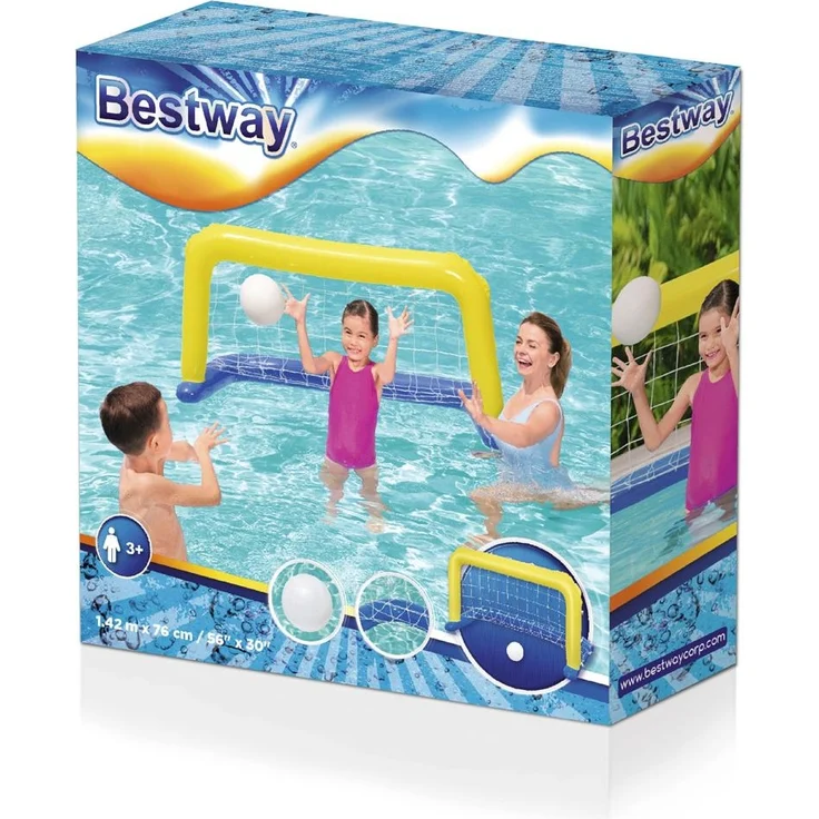 Bestway 52123 Aufblasbares Spielcenter 3 Jahr(e) Nylon Vinyl Blau Weiß Gelb – Bild 2