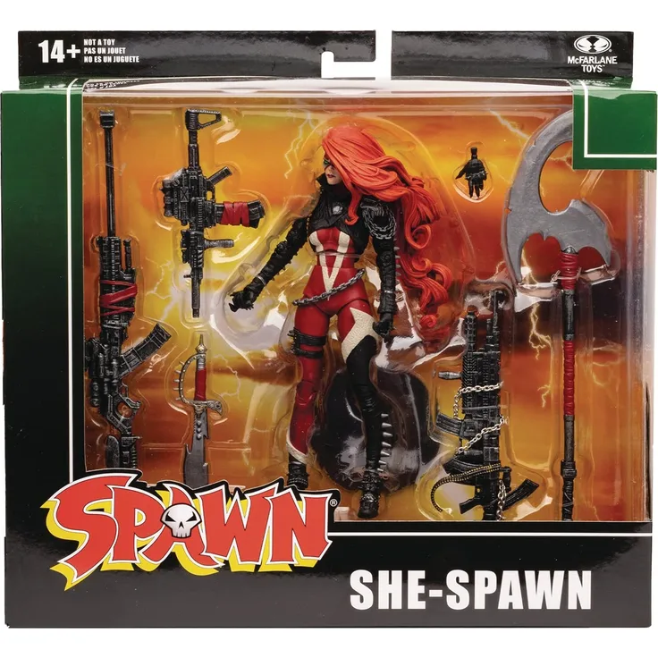 McFarlane Actionfigur She 18 cm, 90163, Mehrfarbig