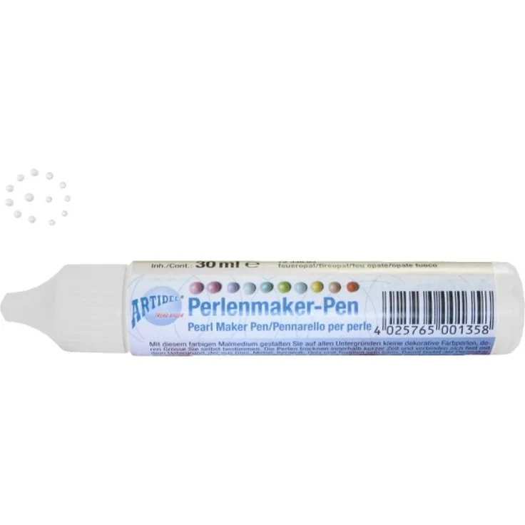 Perlenmaker Pen pastellweiß 30 ml (99,67 € pro 1 l)