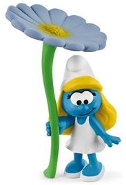 Schleich Die Schlümpfe 20828 Schlumpfine mit Blume Spielfigur