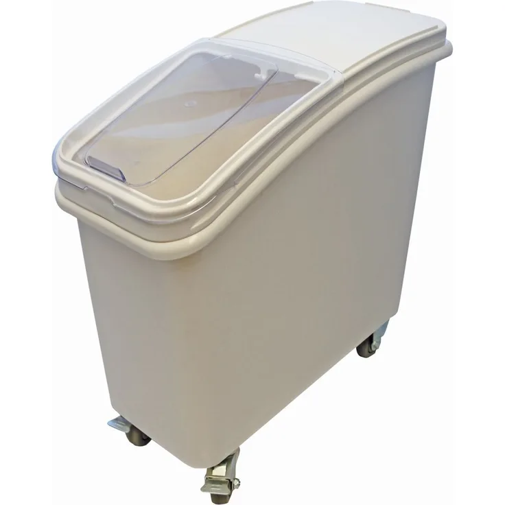 Schneider Vorratsbehälter / fahrbar 2-teilig, inklusive Schaufel Abmessungen: 333 x 743 x 711 mm Volumen: 81 Liter aus Polypropylen