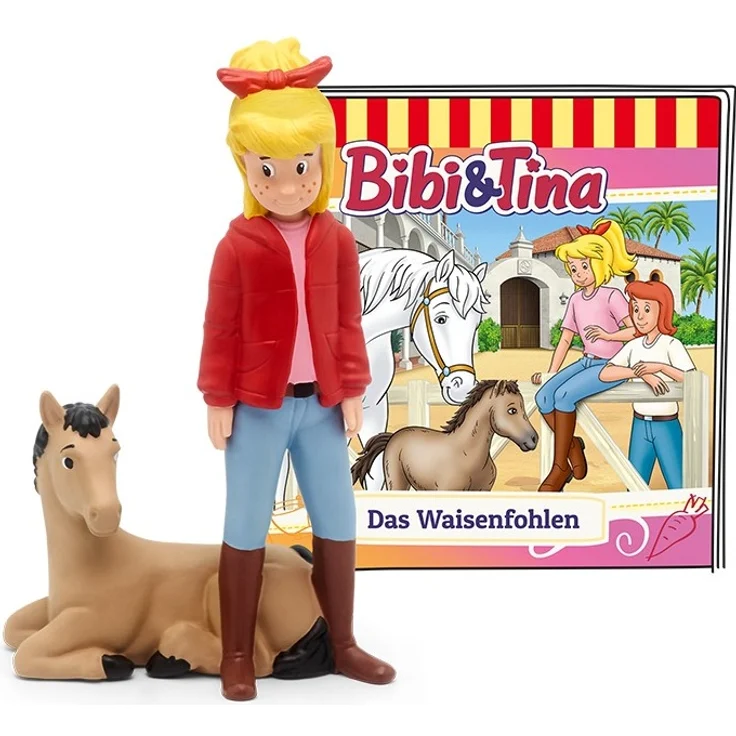 Tonies Bibi & Tina 'Das Waisenfohlen' Hörfigur mit 70 Minuten Spielzeit, ab 6 Jahren – Bild 1