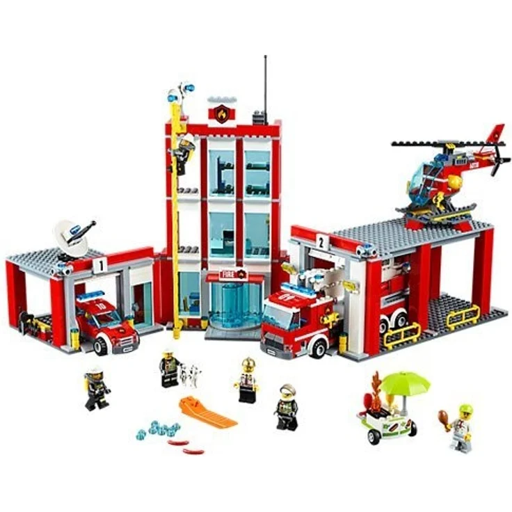 LEGO City - Große Feuerwehrstation 60110 – Bild 3