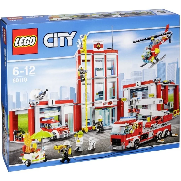 LEGO City - Große Feuerwehrstation 60110 – Bild 1