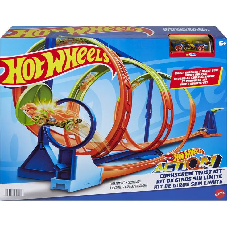 Mattel - Hot Wheels Action Corkscrew Twist