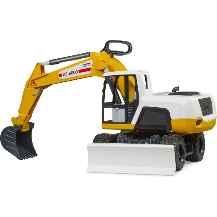 Bruder 03413 Mobilbagger (gelb/weiß) – Bild 6