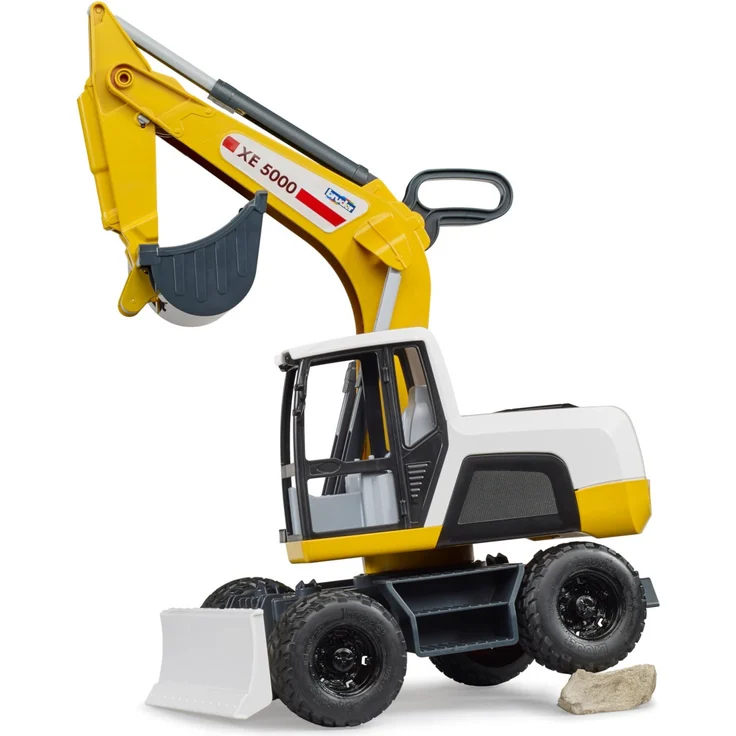 Bruder 03413 Mobilbagger (gelb/weiß) – Bild 7