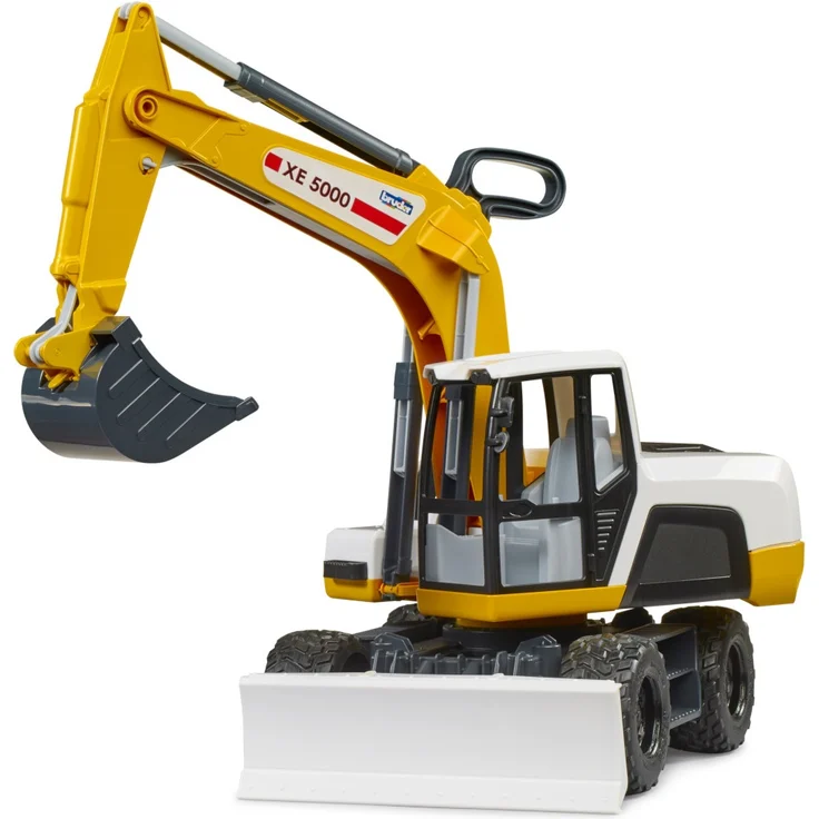 Bruder 03413 Mobilbagger (gelb/weiß) – Bild 5
