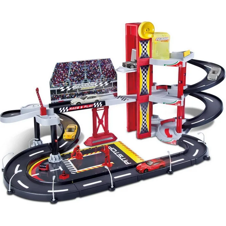 Ferrari racing garage incl. 1 car 1:43
