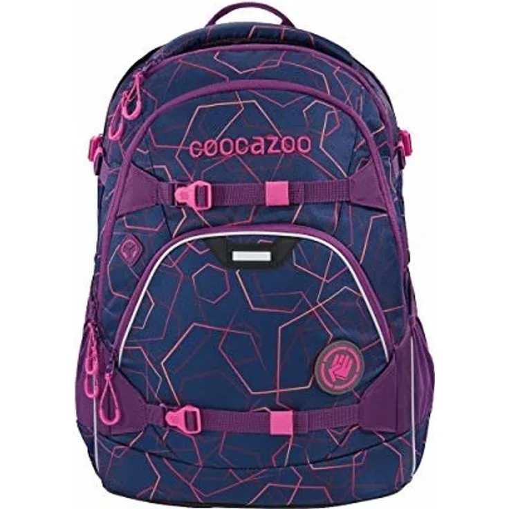 Coocazoo ScaleRale Schulrucksack Backpack Rucksack Laserbeam Plum