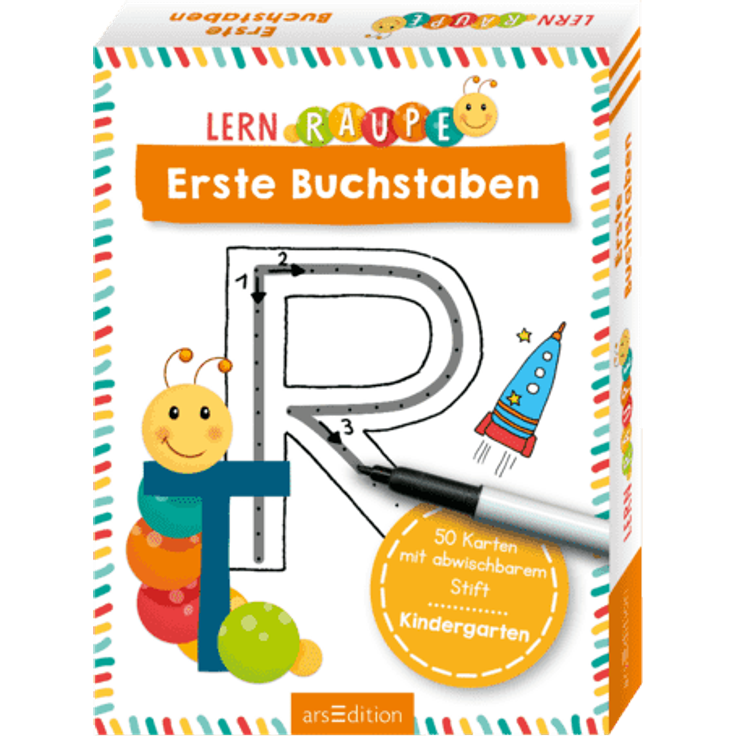 Ars Edition 'Erste Buchstaben' Lernraupe