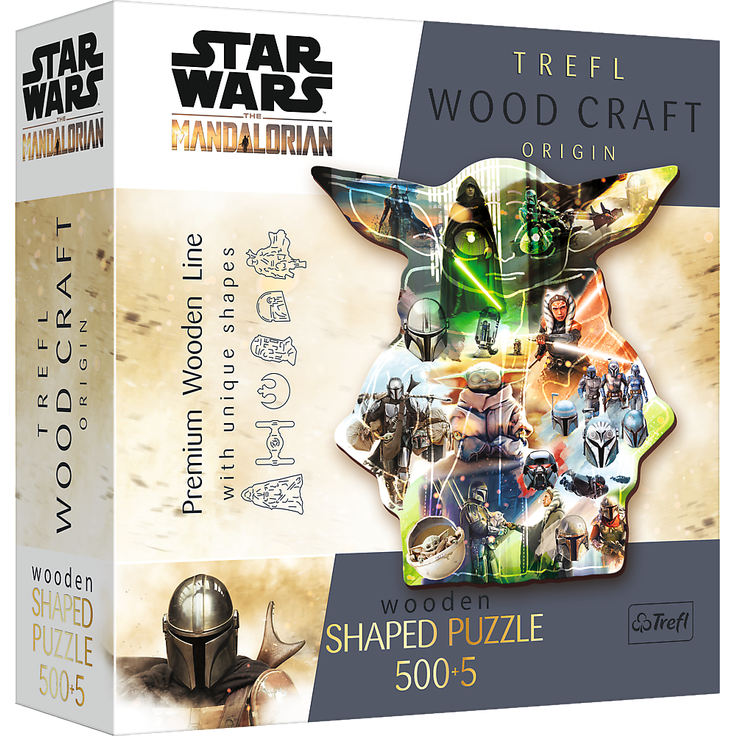 Trefl 20169 Star Wars 500+5 Sonderform Holz Puzzle