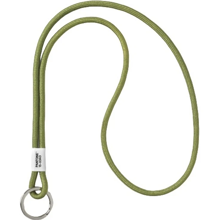 Pantone Schlüsselanhänger 48 cm Nylon grün – Bild 1