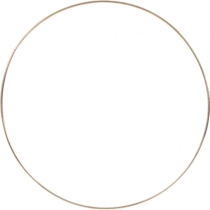 metalldrahtring 3 mm Gold je 30 cm