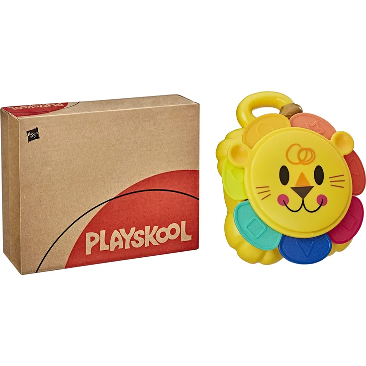 Playskool Stapelspaß Löwe, Activity-Spielzeug für Babys und Kleinkinder ab 9 Monaten mit 7 Stapelteilen, einfache Aufbewahrung (Amazon Exclusive)