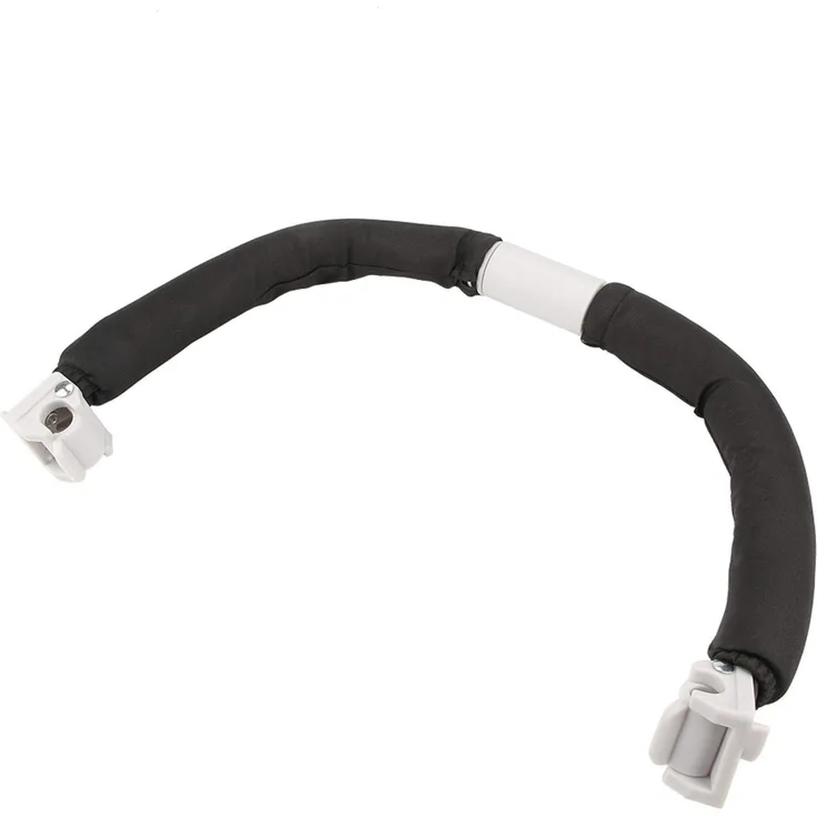 Kinderwagengriff, verstellbare bequeme Armlehne, sicher für Kinderwagen(black)