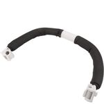 Kinderwagengriff, verstellbare bequeme Armlehne, sicher für Kinderwagen(black)