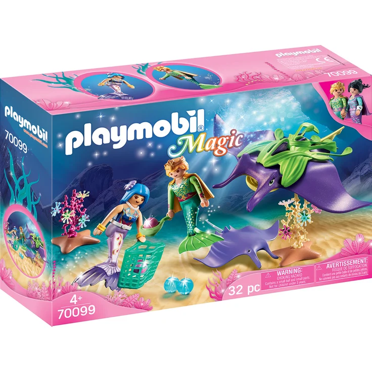 Playmobil Magic 70099 'Perlensammler mit Rochen', 32 Teile, ab 4 Jahren – Bild 1