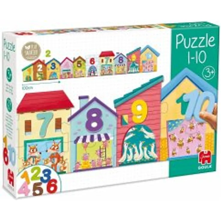 Goula 55260 Puzzle 1-10 Lernspiel
