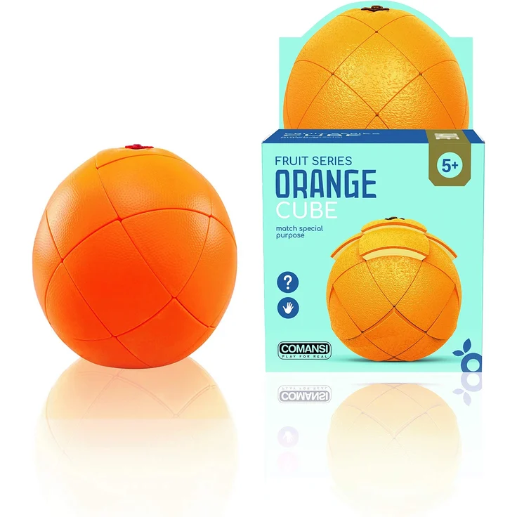 Comansi C18994 Orange Magic Speed Cube, bunt, 9 x 9 x 9 cm – Bild 1