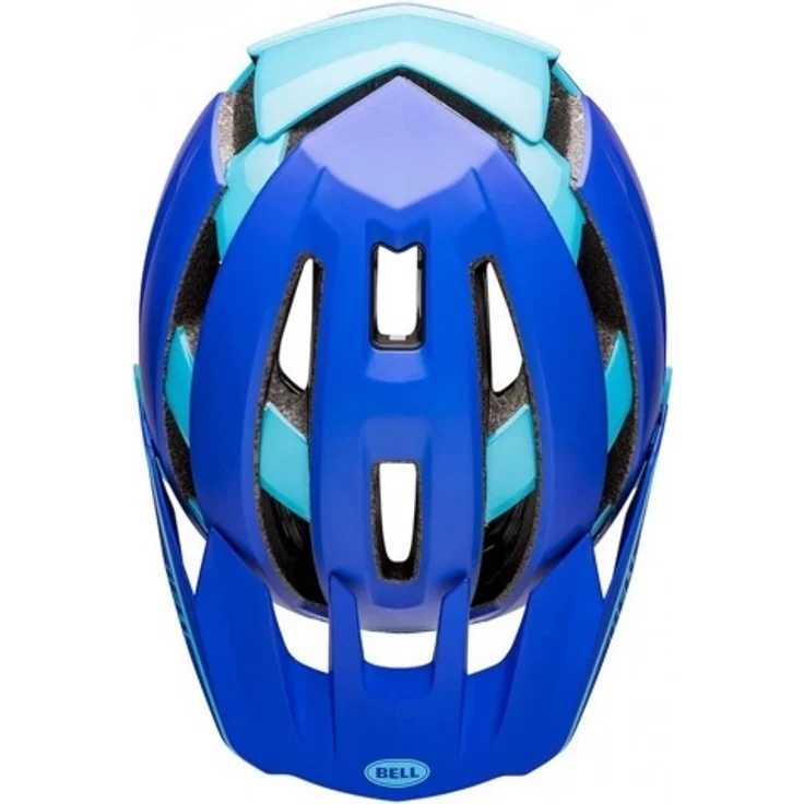 Bell Super Air R Spherical Fahrradhelm - matte/gloss blue 58 - 62 cm – Bild 4