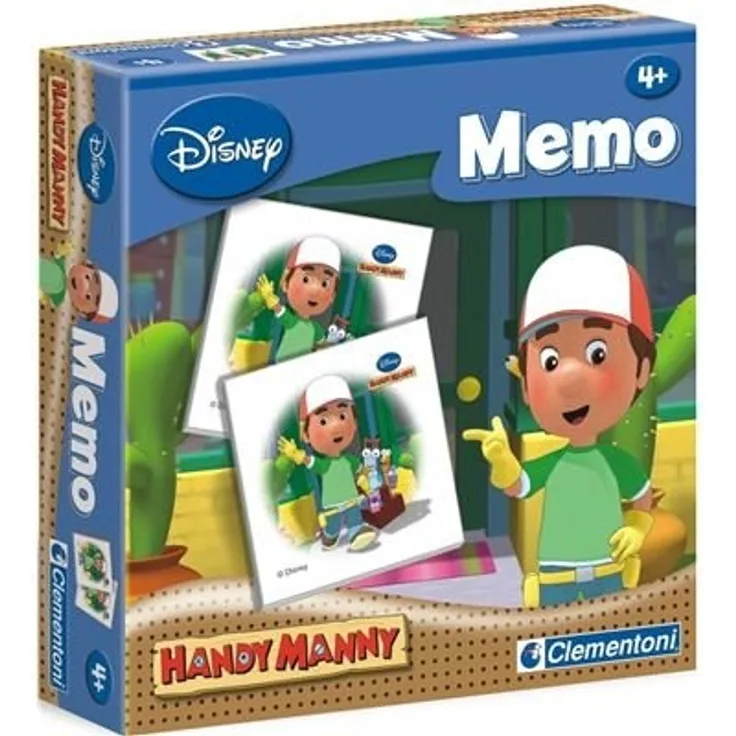 Clementoni - Memo Kompakt Handy Manny
