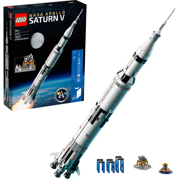 LEGO Ideas 92176 'NASA Apollo Saturn V', 1969 Teile, ab 14 Jahren – Bild 1