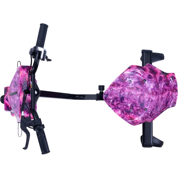 Actionbikes Kinder Elektro Drift Trike Scooter, LED Driftrollen 360°, bis zu 15km/h, drosselbar, Bluetooth Verbindung, max. Belastbarkeit 60kg, von 4 - 12 Jahren, Space Purple – Bild 8