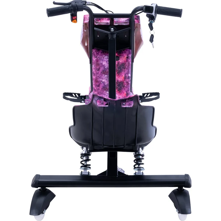 Actionbikes Kinder Elektro Drift Trike Scooter, LED Driftrollen 360°, bis zu 15km/h, drosselbar, Bluetooth Verbindung, max. Belastbarkeit 60kg, von 4 - 12 Jahren, Space Purple – Bild 9