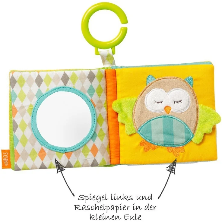 Baby Fehn Stoff-Bilderbuch Sleeping Forest, Fuchs – Bild 3