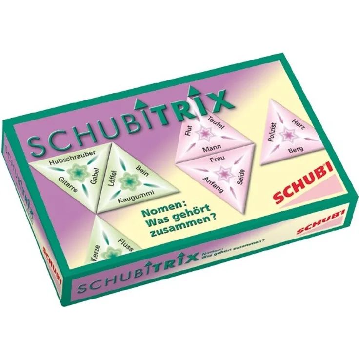 Schubitrix - Nomen: Was gehört zusammen?
