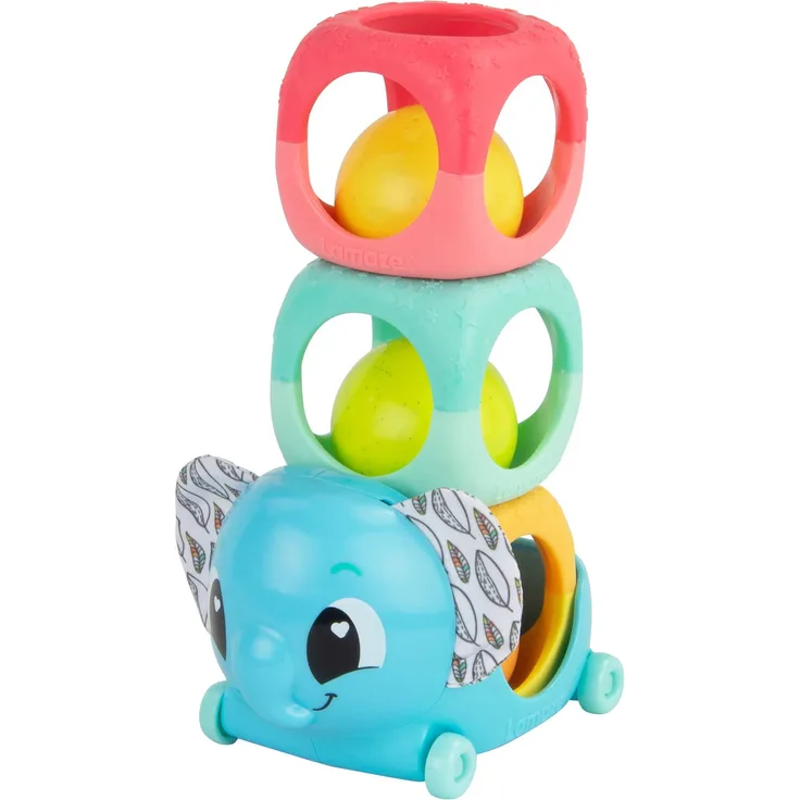 Lamaze Stapel-, Rassel- und Rollwürfel, sensorisches Spiel Neugeborene, Stapel- und Rasselspielzeug für Kleinkinder, Rasselspielzeug für Babys, Entwicklungsspielzeug für Jungen & Mädchen 6 Monate +