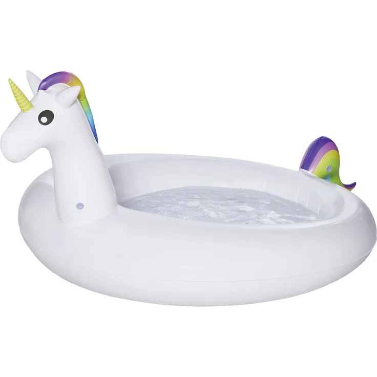 Happy People Pool Einhorn 196 x 132 x 77 cm