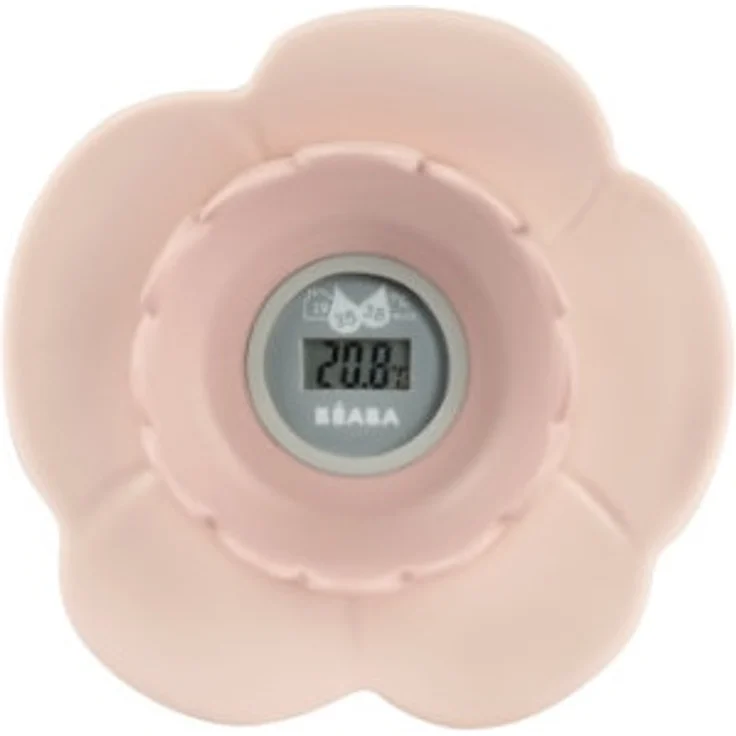 BEABA Multifunktions-Digitalthermometer Lotus, altrosa