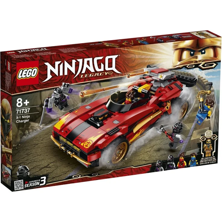 LEGO NINJAGO 71737 'X-1 Ninja Supercar', 599 Teile, ab 8 Jahren – Bild 2