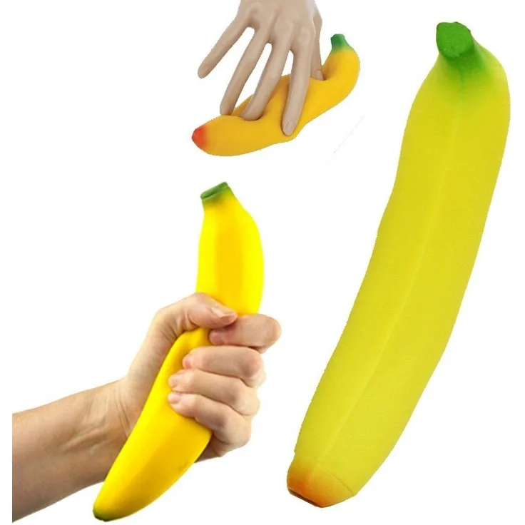 Tobar 30232 Squishy Banana 1 PZ, Gelb