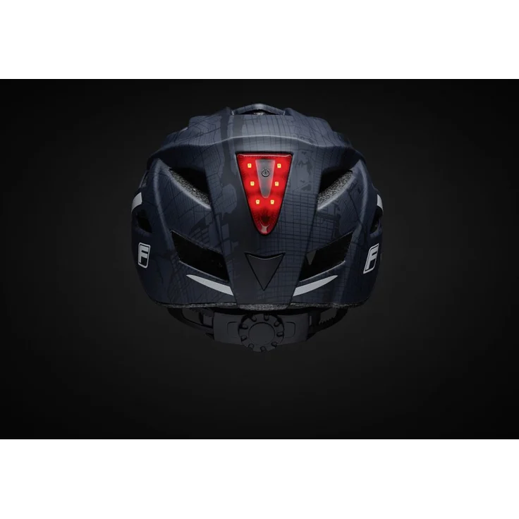 Fischer Fahrradhelm Urban Plus Brooklyn L/XL schwarz matt – Bild 9