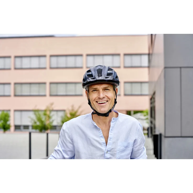 Fischer Fahrradhelm Urban Plus Brooklyn L/XL schwarz matt – Bild 13