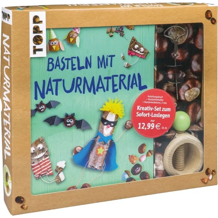 TOPP Kreativ-Set Basteln mit Naturmaterialien
