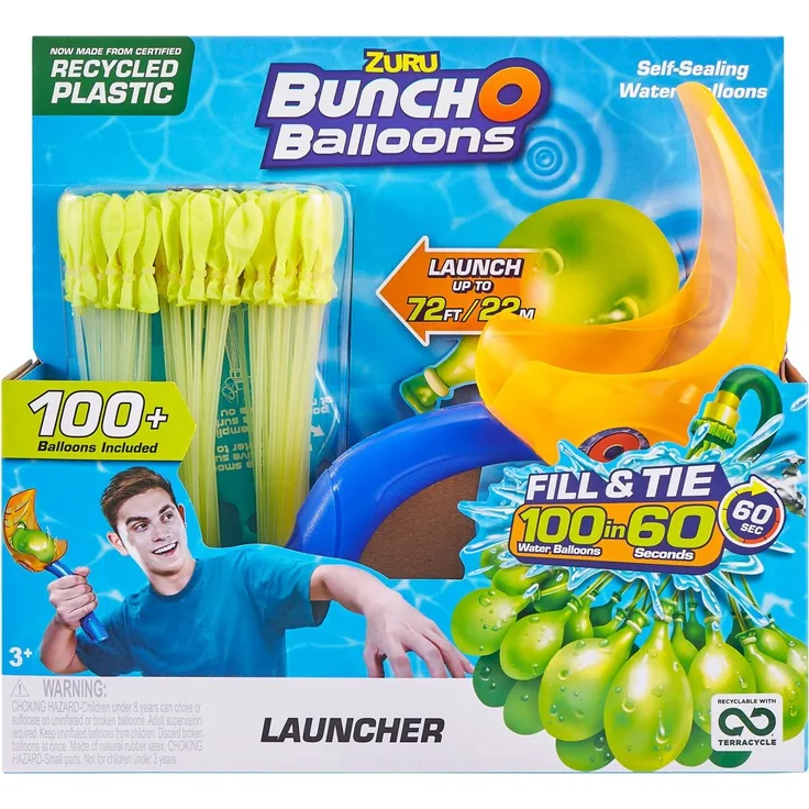 Zuru Bunch O Balloons Wasserbomben & Schleuder 100 Wasserballons