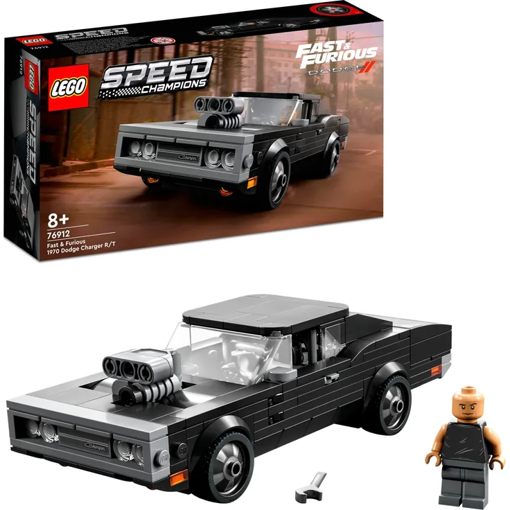 LEGO Speed Champions 76912 'Fast & Furious 1970 Dodge Charger R/T', 345 Teile, ab 8 Jahren