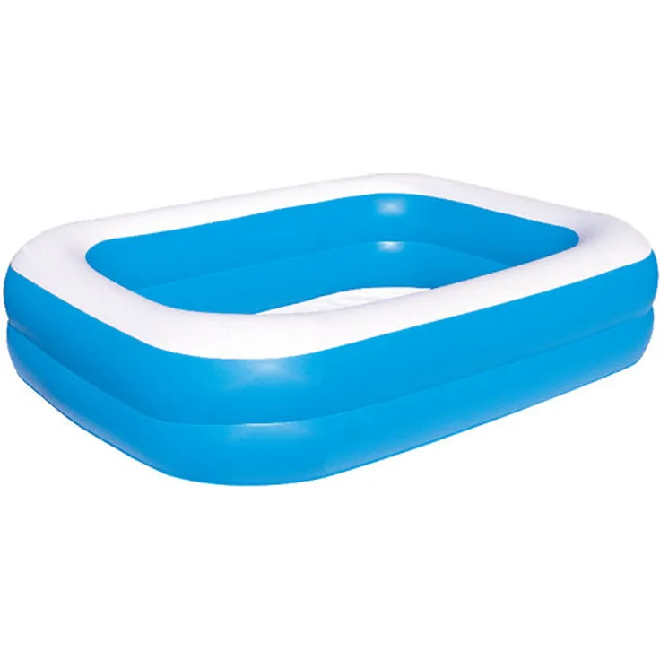 Bestway Sporting Family Schwimmpool Kinder Planschbecken ca. 201 x 150 x 51 cm Pool in blau