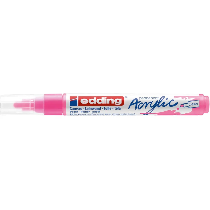 edding 5100 Acrylmarker medium neonpink - Preisvergleich – Bild 3