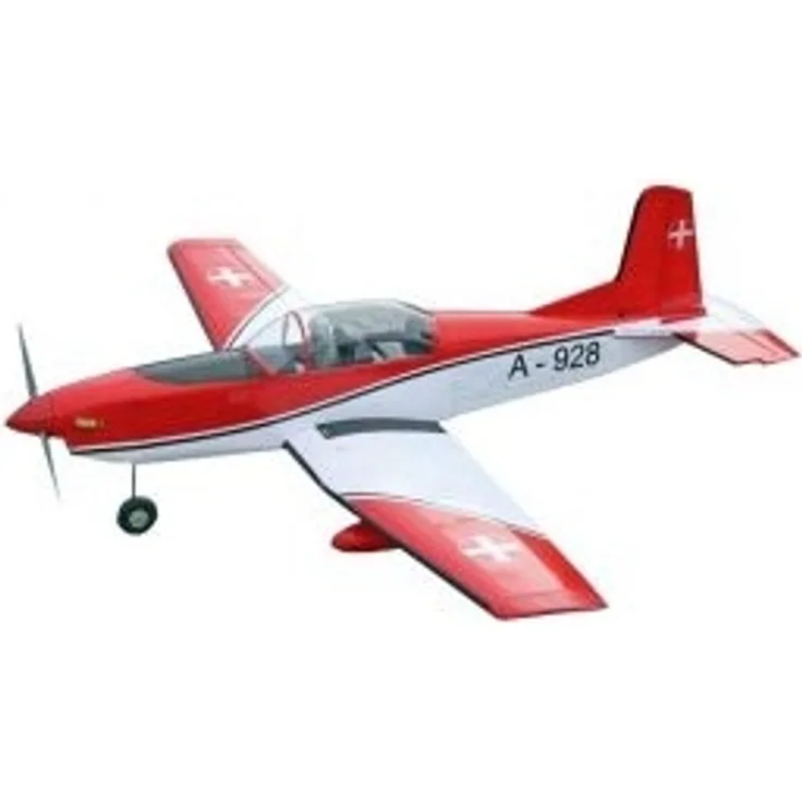 VQ Pilatus PC-7 (Swiss) RC motorfly-model ARF 1540 mm
