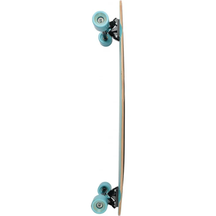 longboard Helix 91 x 24 cm Ahorn blau/schwarz – Bild 2