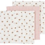 Meyco Cheetah Hydrophile Windeln Taupe 3 Stück Rosa